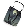 Raven Moon Crow Vintage Tote Bag