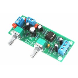 NOYITO NE5532 Single Supply Low-Pass Filter Board DC10-24V 22Hz-300Hz Subwoofer Pre-Amplifier Preamp Board