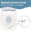 Deeki Foldable Portable Potty Seat for Kids Travel, Integrated Pinch-Proof