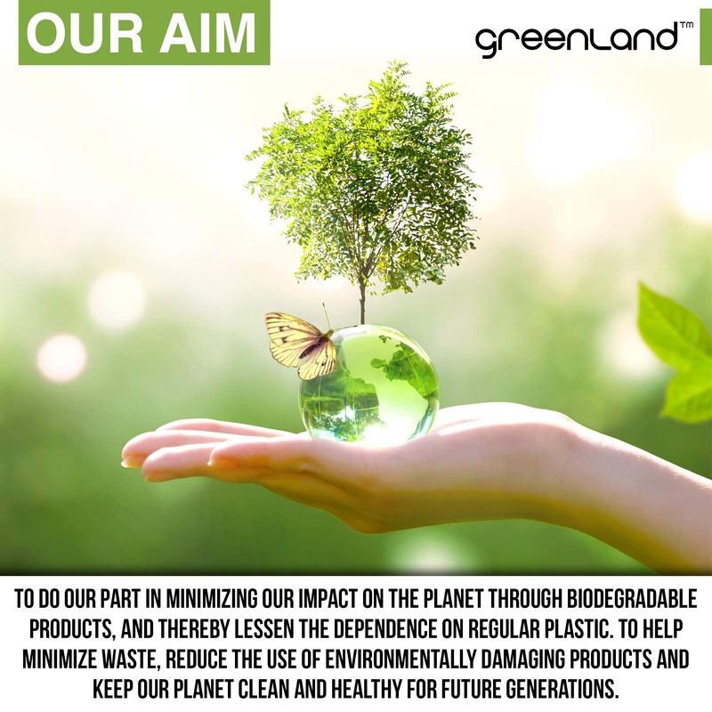 Greenland Biodegradable Diaper Pail Bags Compatible with Ubbi – Lemon