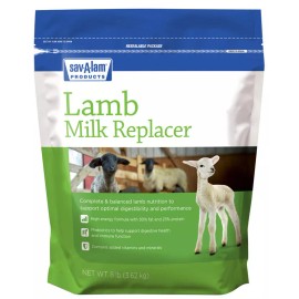 Milk Products Sav-A-Lam Lamb Milk Replacer, 8lb Bag
