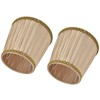 2PCS Fabric Lampshade Simple Lamp Shade for E14 Screw Candlestick