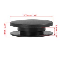 X AUTOHAUX 4 Sets Car Floor Mat Mounting Clip Non-Slip Buckle Closure Black