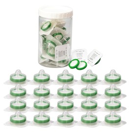 Labfil Sterile Syringe Filter PES 20 Pack, 0.45um Pore Size, 33mm Membrane Diameter, Hydrophilic Filtration Sterile Packed Individually