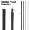 15 Pcs Iron Balusters for Staircase, 1/2" x 44" Wrought
