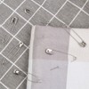 A+DAY Large Safety Pins 2.2 Inch (56mm), Size 4, 80-Count,