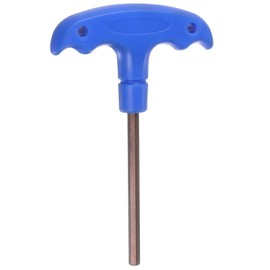 TA-VIGOR 1Pcs H5 T-Handle Hex Key Wrench, 5mm S2 Steel T-Key Allen Wrench Tool for Bike, Furniture, and Mechanical Repair