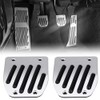 EVGATSAUTO Set of 4 Car Foot Pedal Pads for 1