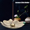 Mini Pure Copper Incense Holder Lotus Flower Incense Burner Coil