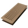 Decor Grates PL414-TA Floor Register, 4 x 14-Inch, Taupe
