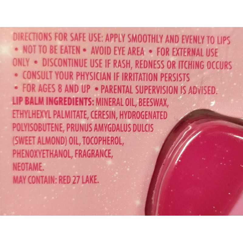 Taste Beauty JoJo Siwa Bow Shaped Lip Balm Holder Keyring