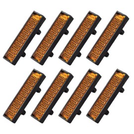 8 Stück Reflektoren für Fahrrad Pedale,Nacht Sicherheit Warnung Pedal,MTB Gelb Pedalreflektoren,Reflektierendes Blatt Reflektoren,Zubehör RadsportFahrrad Pedale Rückstrahler,Ride Zubehö,für Fahrräder