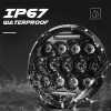 Unbranded Pair Newest 7inch Round LED Headlights Hi/Lo Beam for