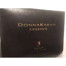 Donna Karan Black 4-wick Candle ESSENCE 3 Wenge NEW IN BOX DISCONTINUED RARE!
