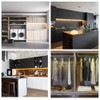 EShine White Finish 3 12 inch Panels LED Dimmable Under