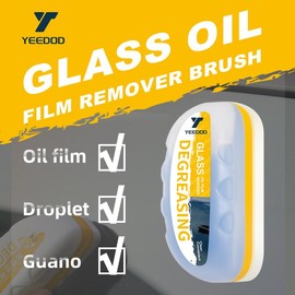 2-Pack Durable Car Oil Film Cleaner Brushes – Universal Windshield & Glass Scratch-Free Wipe Tool, Anti-Rain Fog Enhances Clarity,  Long-Lasting Use - Color: 3st generation *4 pcs