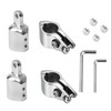 Bimini Top Hardware Kit, 4Pcs 316 Stainless Steel Eye End