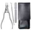 VOGARB 3pcs Large Toenail Clippers Set for Thick/Ingrown Nails Long