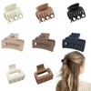 Pack of 9 Small Hair Clips for Women, Medium Hair