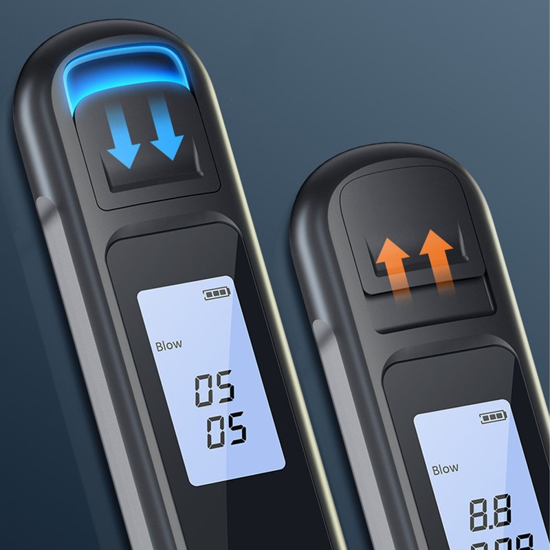 Portable Alcohol Tester Digital Display Alcohol Tester Accuracy Breath Alcohol