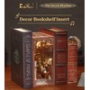 CUTEBEE Book Nook Kit - DIY Miniature House Dollhouse Kit