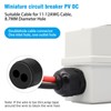 DC Isolator Switch PV System, Circuit Breaker PV DC, PV