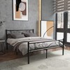 Weehom Metal Bed Frame with Headboard and Footboard Mattress Foundation