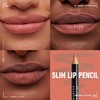 NYX PROFESSIONAL MAKEUP - Lápiz labial fino, Peekaboo Neutral, 0.03