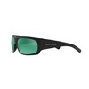 Native Men's XD9030 Versa SV Polarized Rectangular Sunglasses, Matte Black/Green