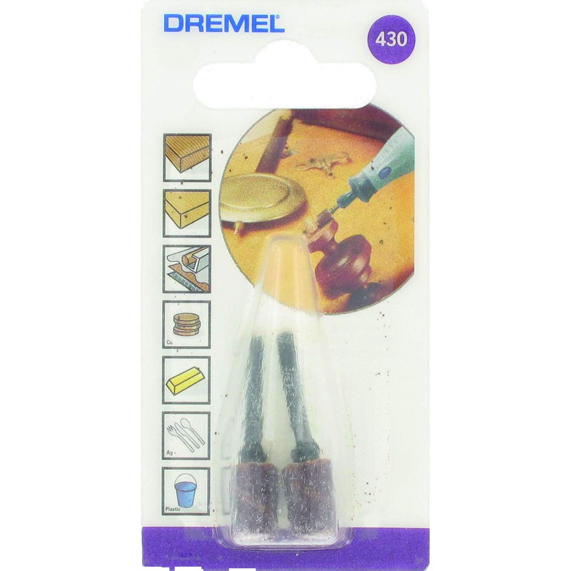 Dremel 430 Sanding Band & Mandrel 2-pack Accessory Set, 6,4