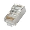 LINDY 62406 Shielded RJ-45 Male Connector, 8 Pin CAT5e, Pack