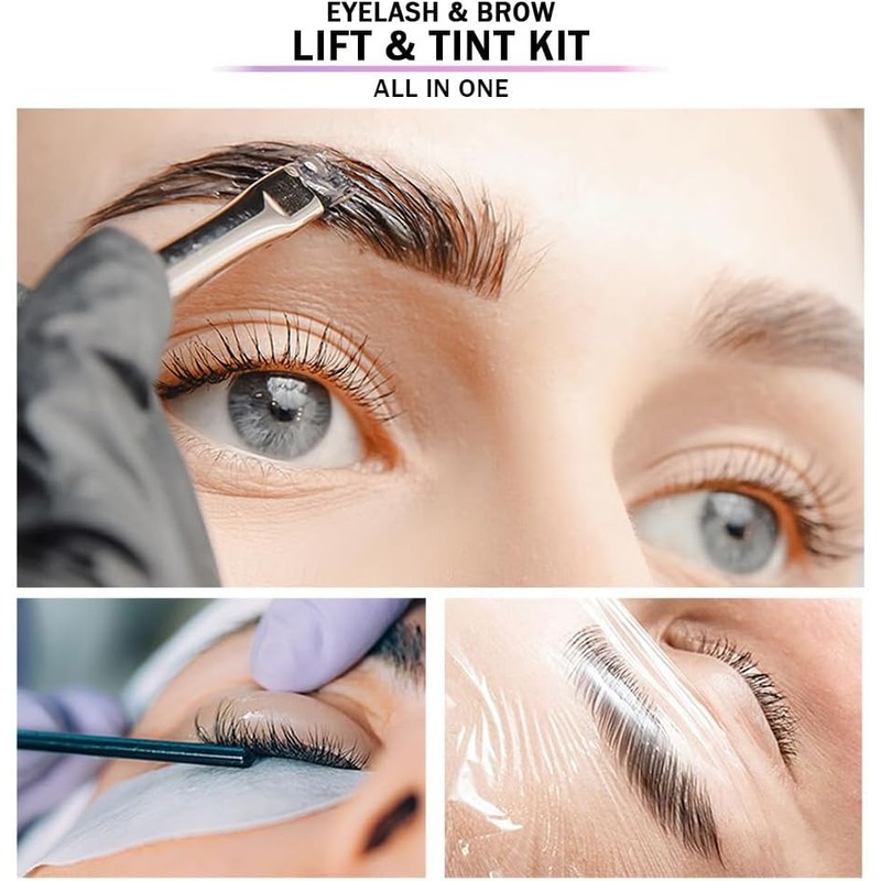 Kit de levantamiento pesta as y cejas Set permanente semipermanente