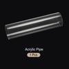 Rebower 12" Clear Plastic Rigid Pipe 76mm x 80mm(3" x