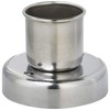 Tiger Crown Donut Shape, Silver, 2.7 x 2.2 inches (68
