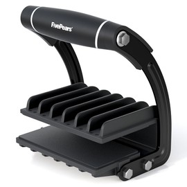 FivePears Professional Panel and Plywood Carrier, Plywood Lifting Tool and Drywall Carrying Tool, One Person Drywall Carrier Handle, Single Hand Clamp Lift Tool for Sheet Board, Padded, Drywall