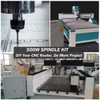 CNC Spindle, MYSWEETY 500W Air Cooled 0.5kw Milling Motor and