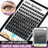 Large Tray- 120 Clusters Mixed 10-12-14-16mm/12-14-16mm Wide Stem Individual False