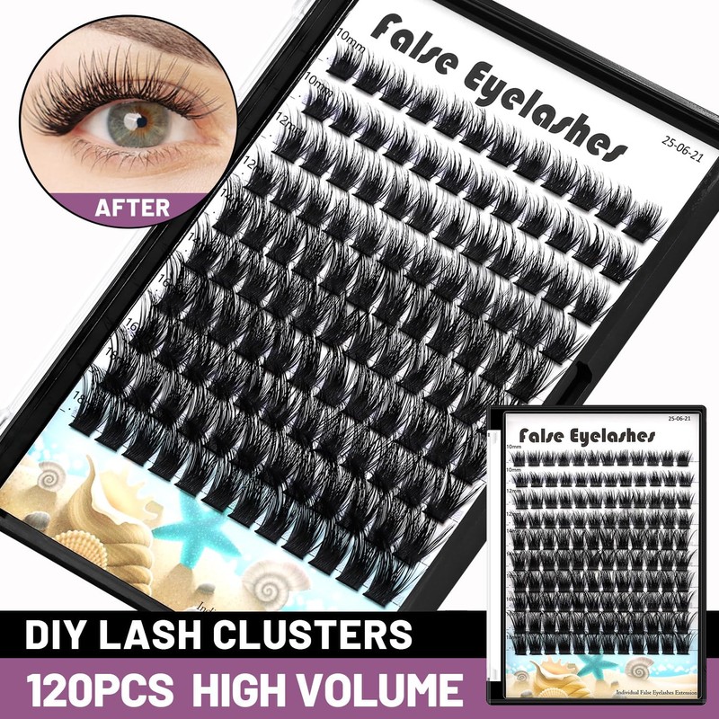 Large Tray- 120 Clusters Mixed 10-12-14-16mm/12-14-16mm Wide Stem Individual False