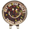 MARUA Golf Marker, Light Collecting Marker, Smile GD, Gold