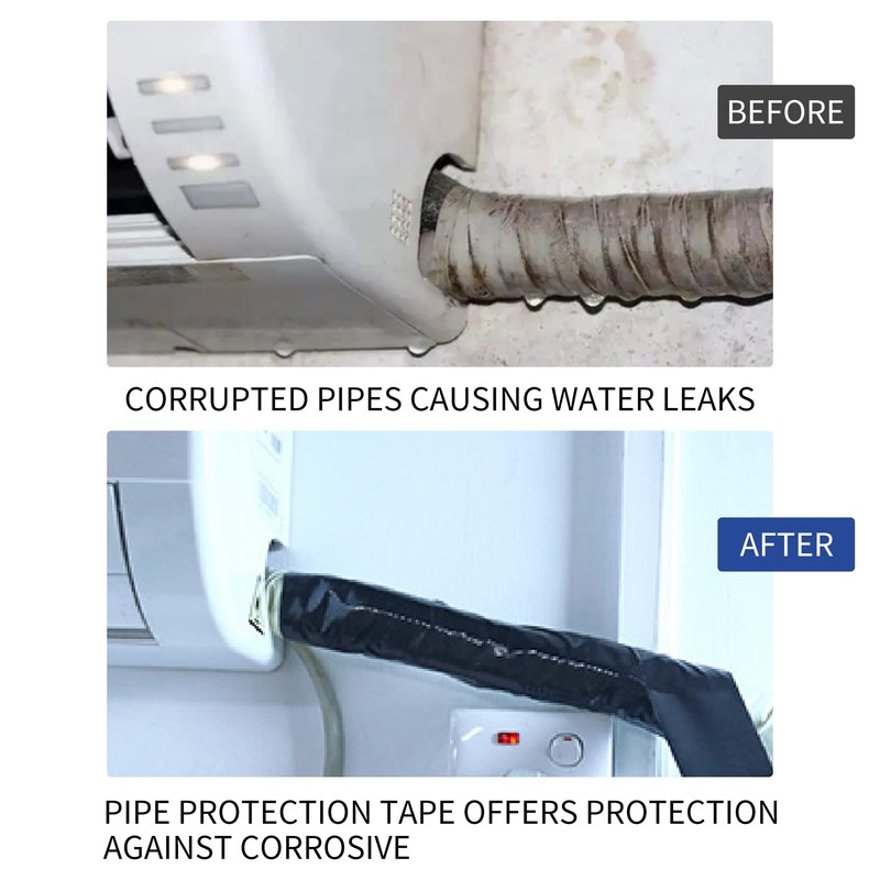 TAPEBEAR Corrosion Protection Pipe Tape, 10mil Pipe Wrap Tape for