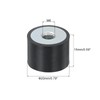 sourcing map 20 x 15mm M6 Thread Female Rubber Mounts,Vibration