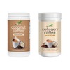 CAcafe Unsweetened Coconut Coffee and Collagen Coffee (2-Pack)
