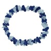Krüger & Gregoriades 551680 – Collana di Fiori, Blu/Bianco/Blu