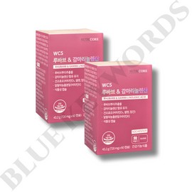Nutricore WCS Rhubarb &amp; Gamma Linolenic Acid 720mg x 60 capsules x 2 boxes, 2 months supply / 뉴트리코어 WCS 루바브&감마리놀렌산 720mg x 60캡슐 x 2박스 2개월분