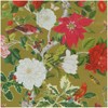 Caspari Christmas Chinoiserie Gold Foil Roll Wrap - includes 1