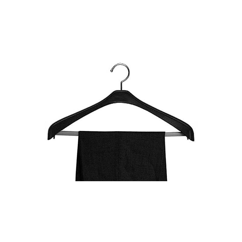 Slim Slacks with Non-slip Stop Bar Hanger Width 16.5 inches