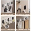 OGIRL Metal Adhesive Wall Hooks: 15-Pack Heavy Duty, No Drill