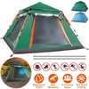 KOCASO Camping Tent 3-4 Person, Family Tents, Waterproof Tent for
