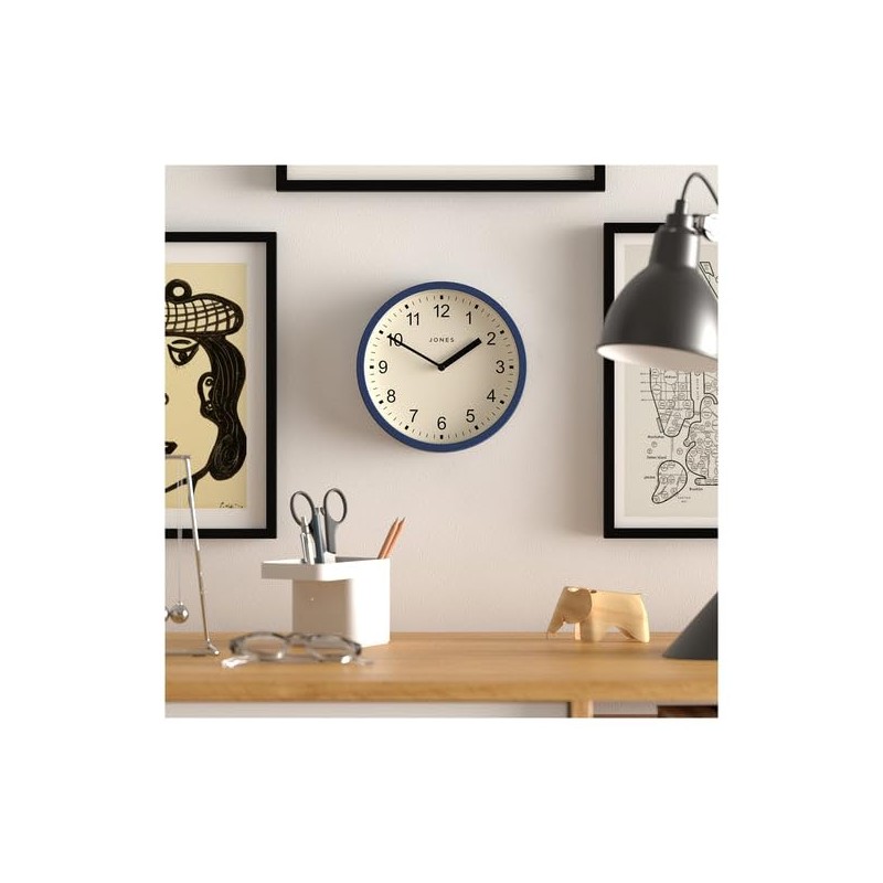 Jones Clocks® The Spin - Small Clock - Round Wall
