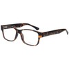 Calabria Enhance 4075 Panthos Reading Glasses +4.50 Matte Tortoise Havana
